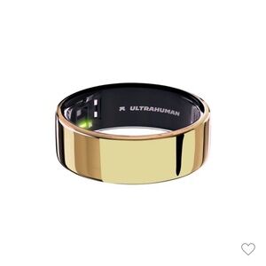 Ultrahuman Ring Air Gold Size 8 NEW In Box Smart Ring